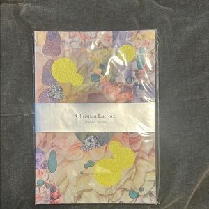 Exclusive 2021 Christian Lacroix Floral Journal with Yellow and Purple